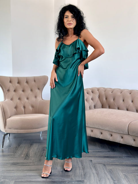 Rochie Ilena - Verde Smarald