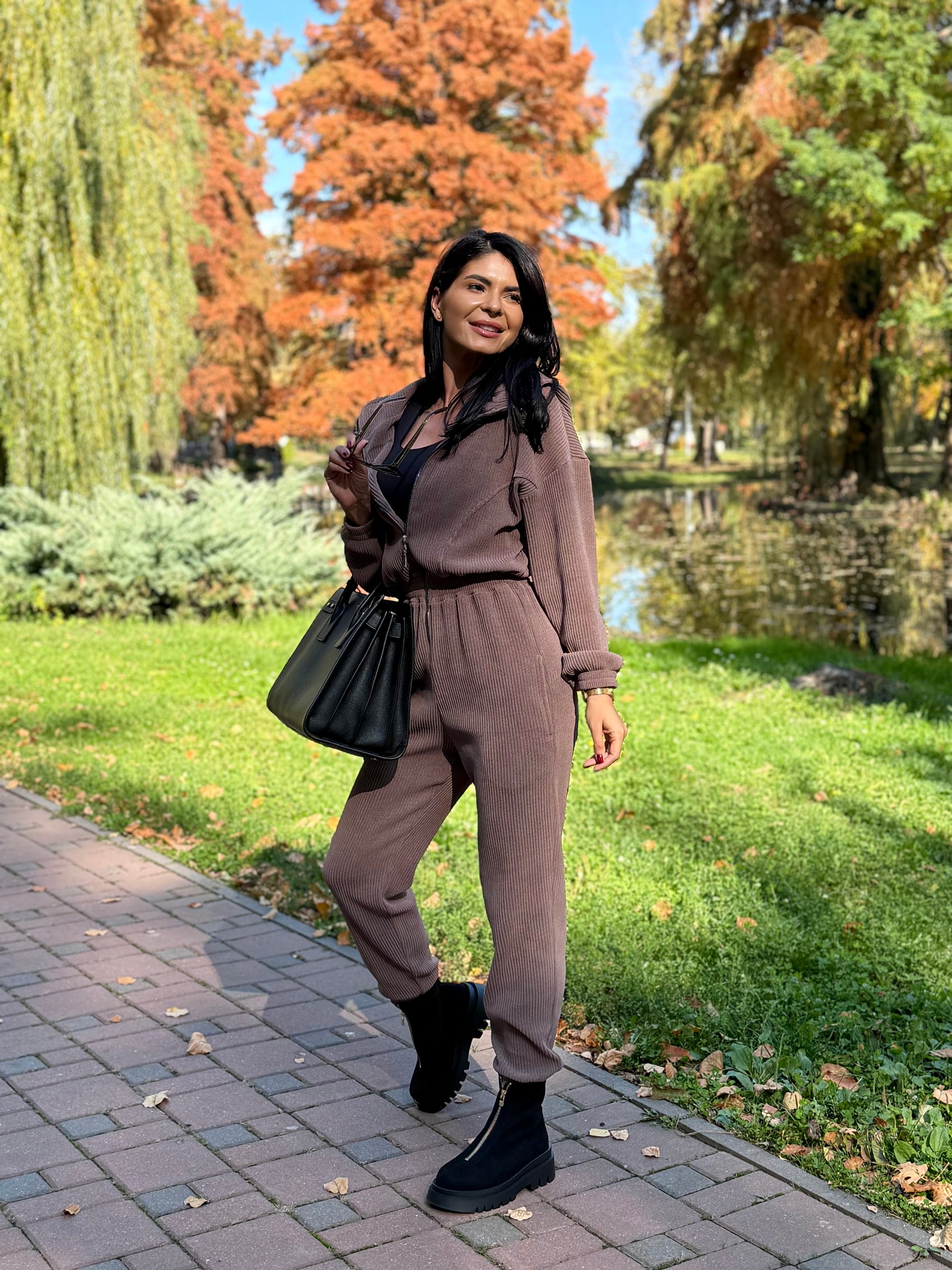 Salopeta Letty - Mocha Mousse