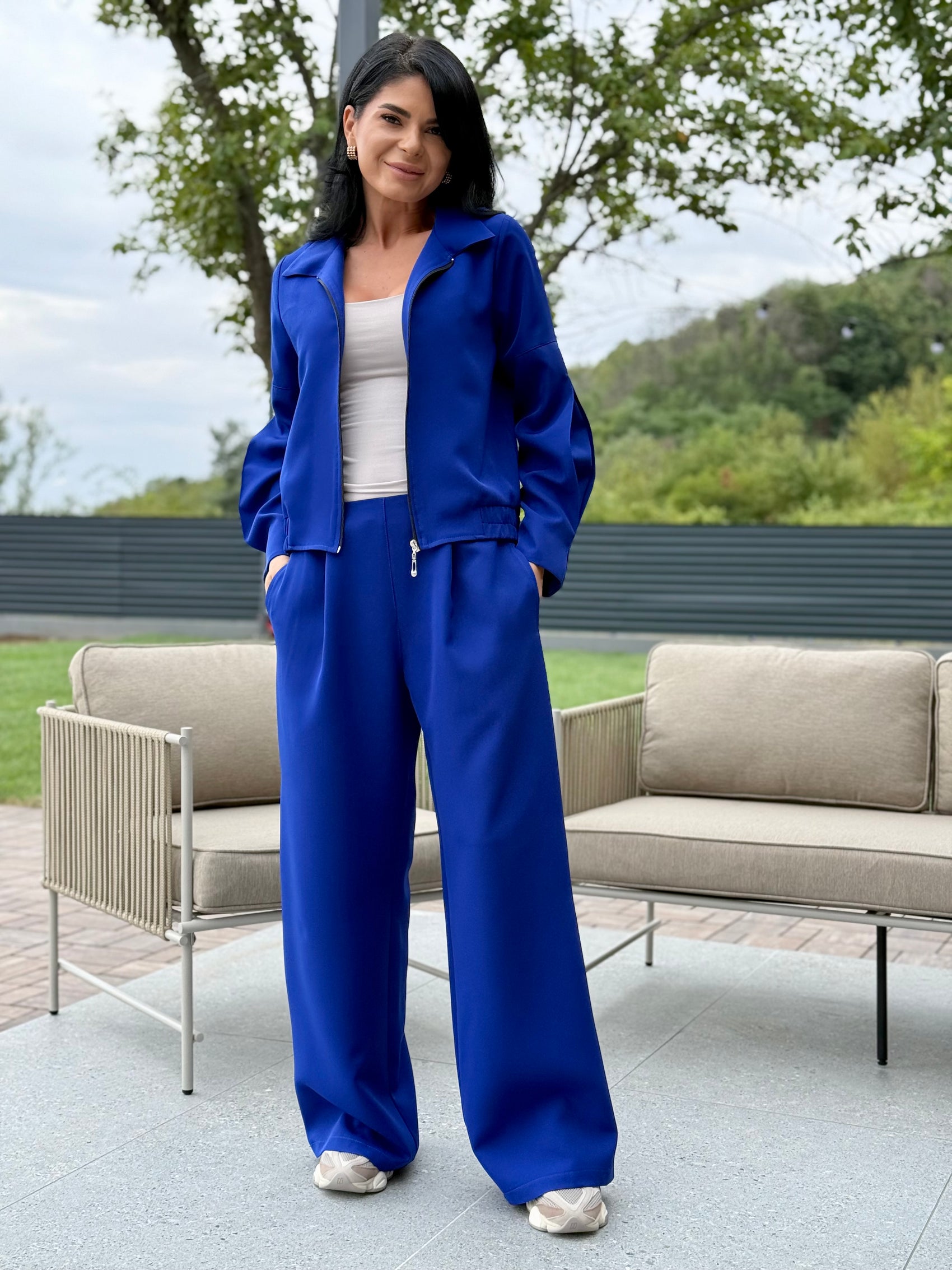 Costum Celena - Albastru