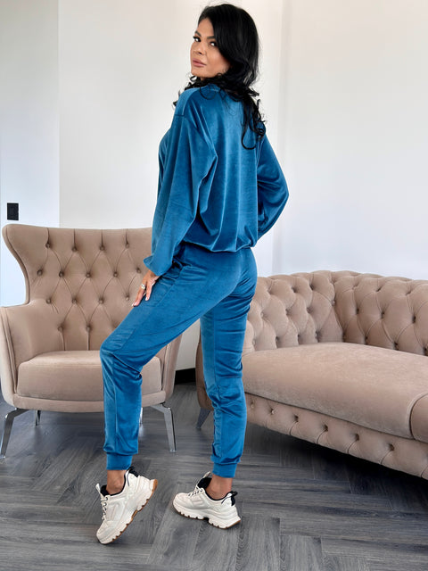 Costum MONA SOFT - Turcoaz