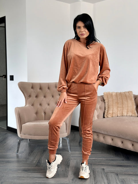 Costum MONA SOFT - Maro auriu