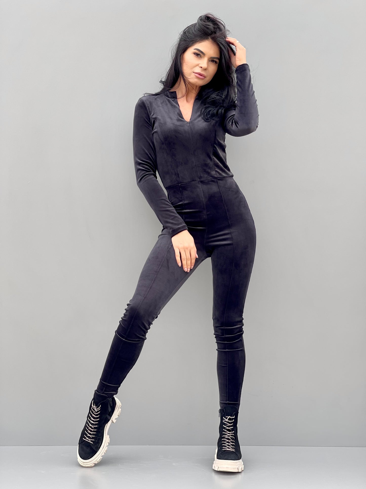 Salopeta Conica GISELLE - Negru