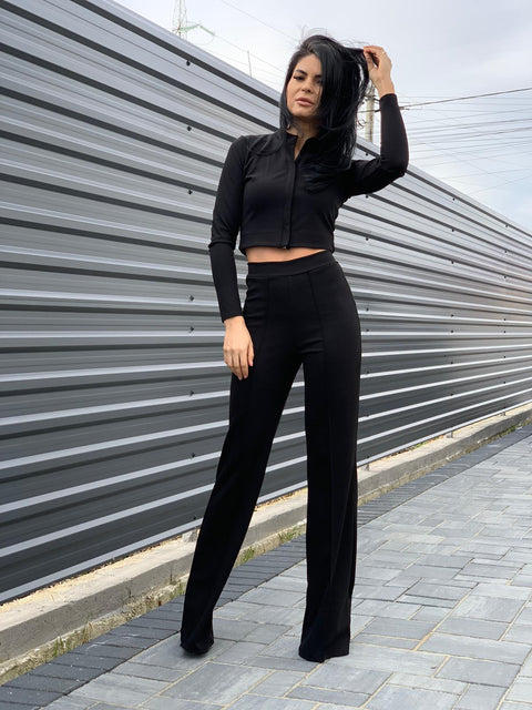 Pantaloni OLIMPIA - NEGRU