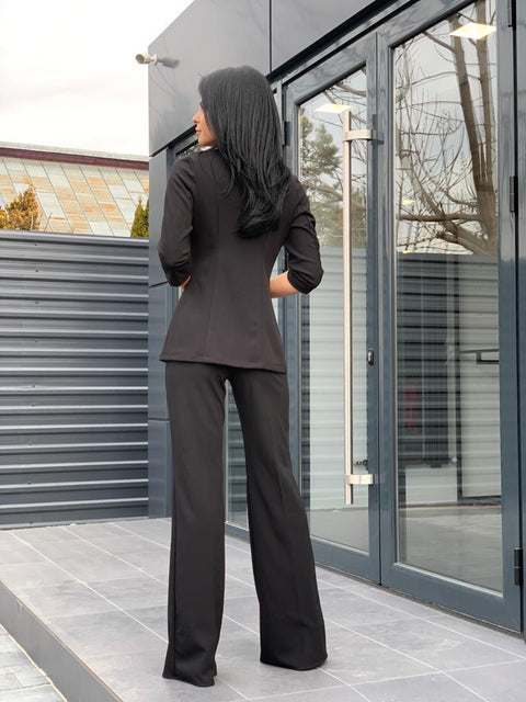 Costum SEXY OLIMPIA - NEGRU