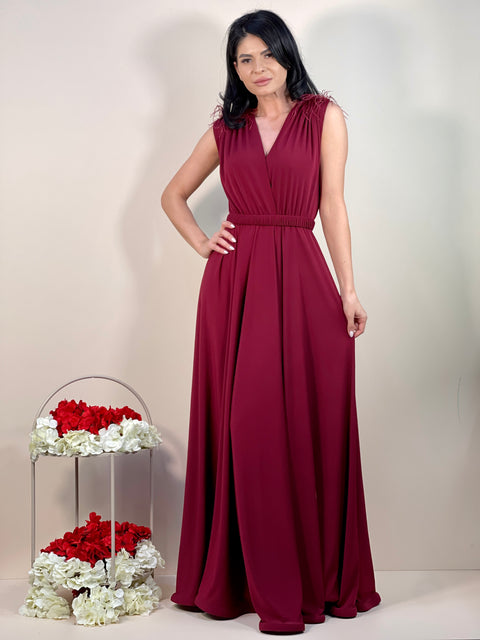 Rochie Evolette - Bordo
