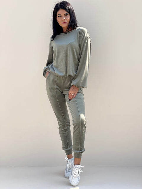 Costum MONA SOFT - Olive