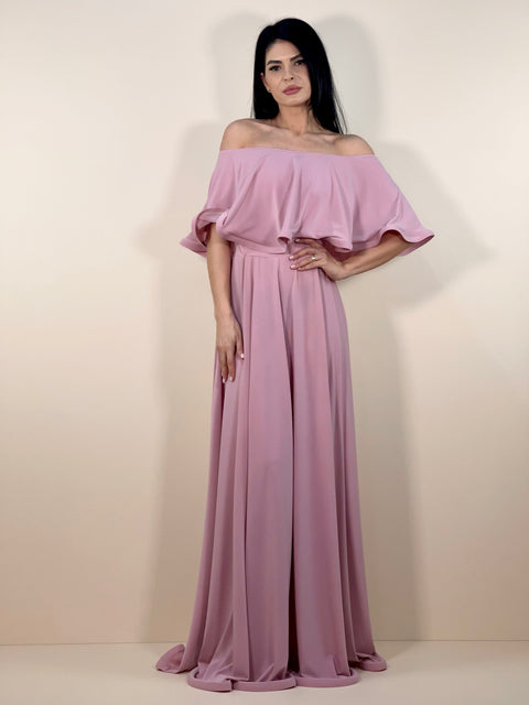 Rochie Lunga ELIZA - Blush