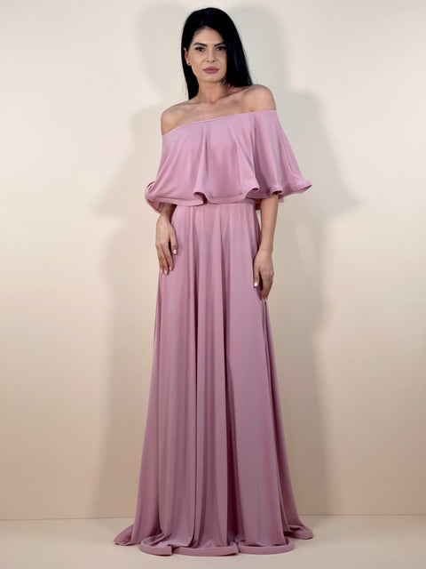 Rochie Lunga ELIZA - Blush