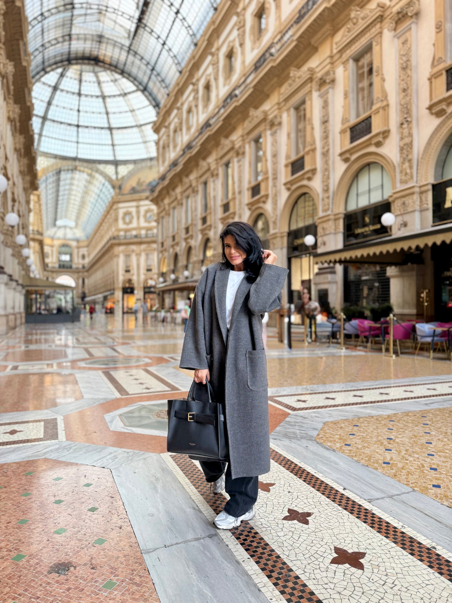 Palton Milanno - Dark Gray