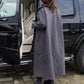 Palton Oversize - Grey Stripes