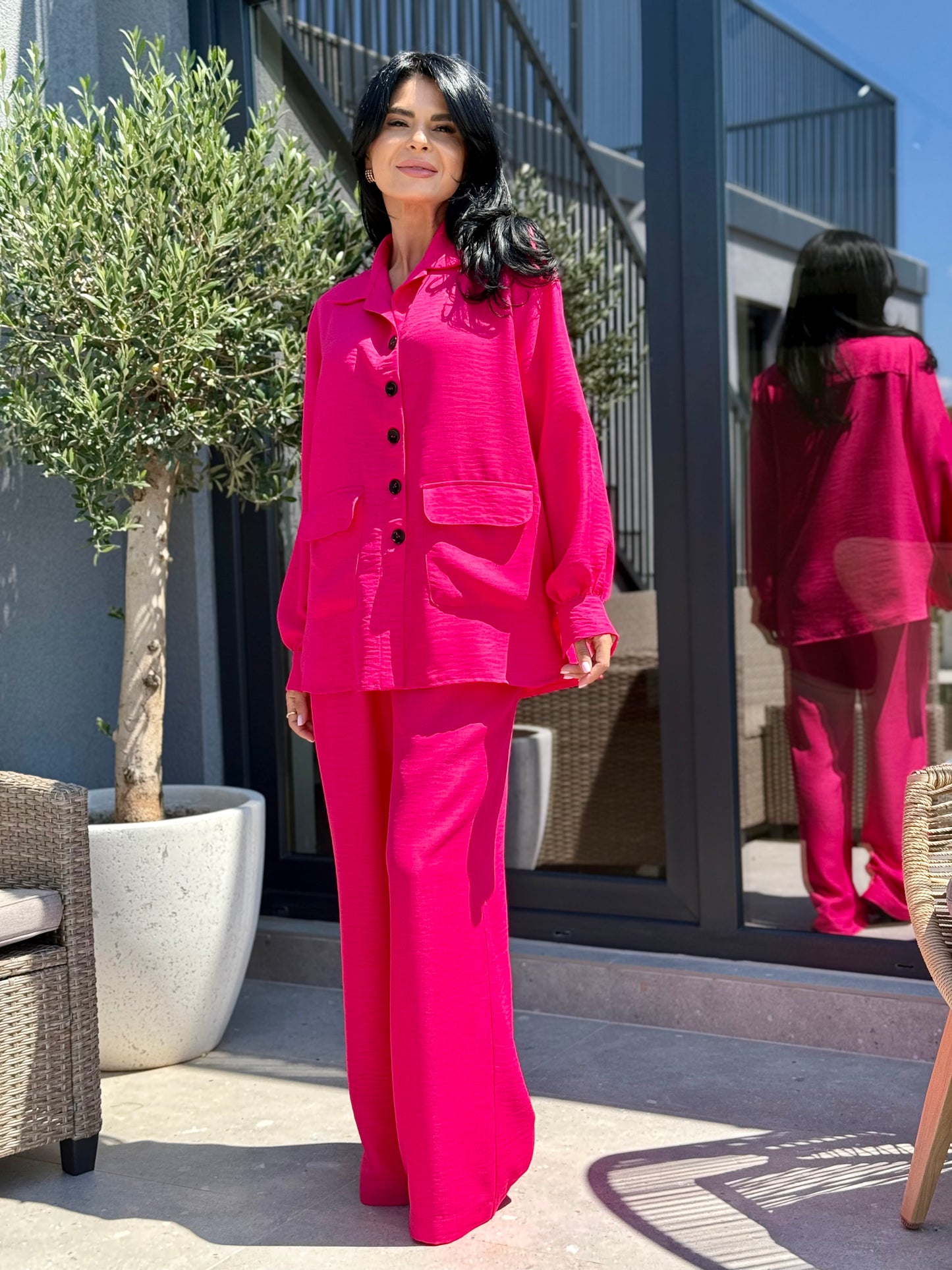 Costum Alana - Fucsia