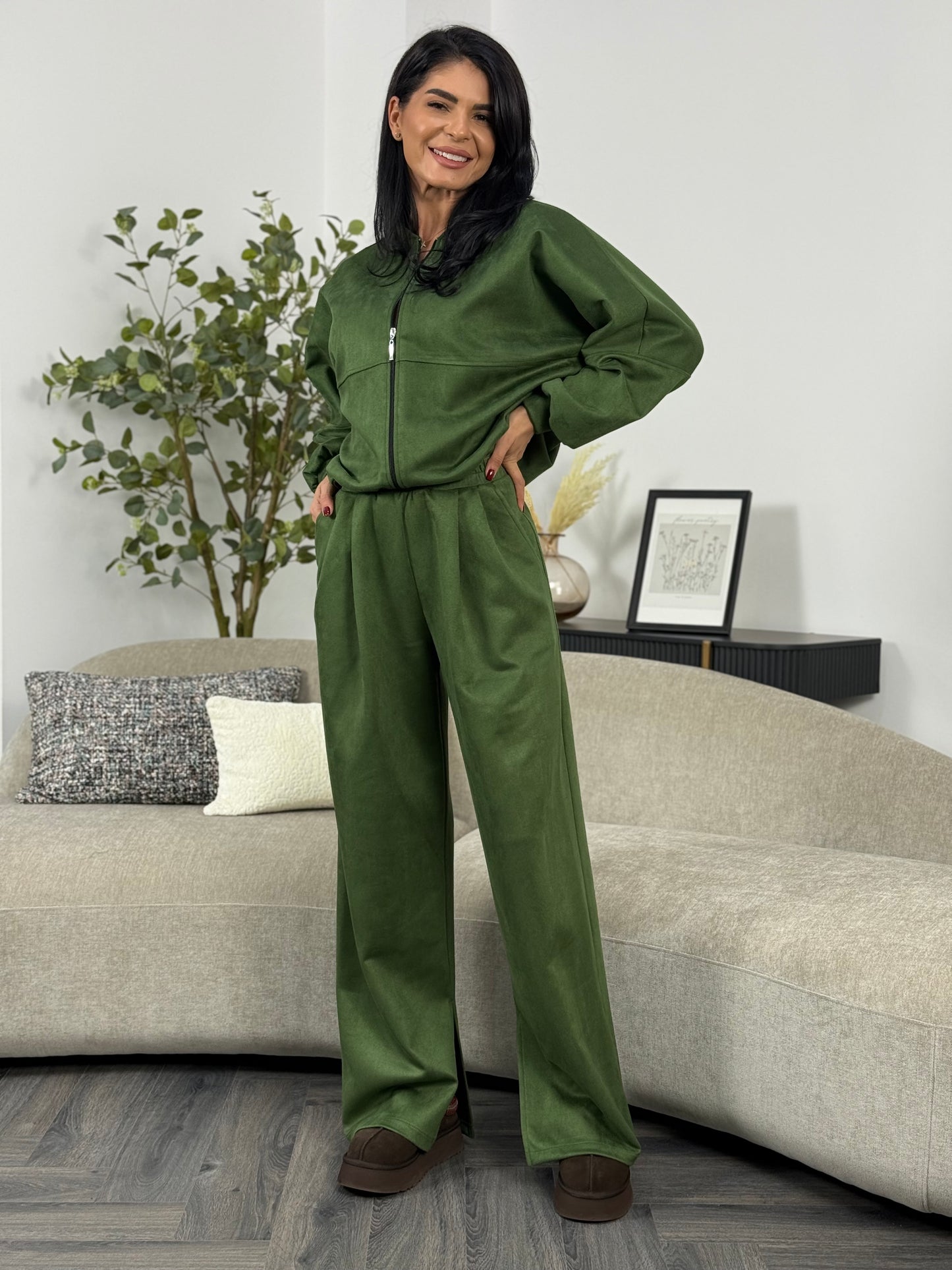 Costum Zayra - Urban Khaki