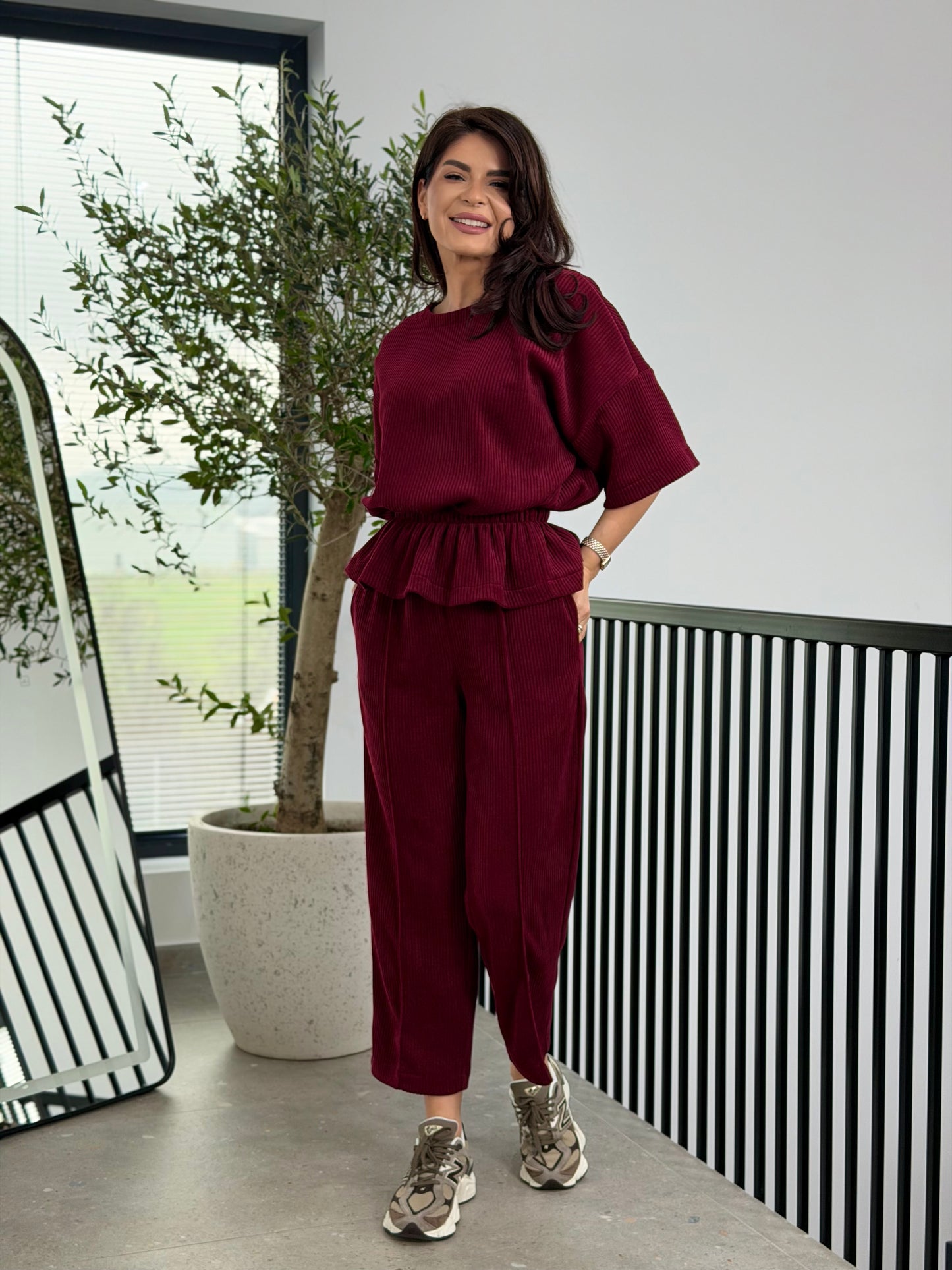 Set Ellie - Burgundy