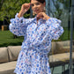 Set Muselina Indira - Baby Blue