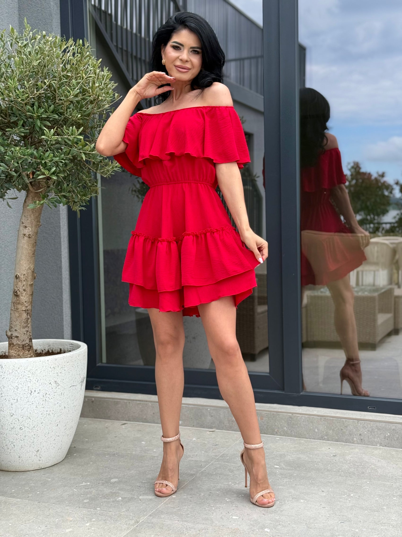 Rochie Zia - Rosu
