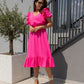 Rochie Serena - Fucsia