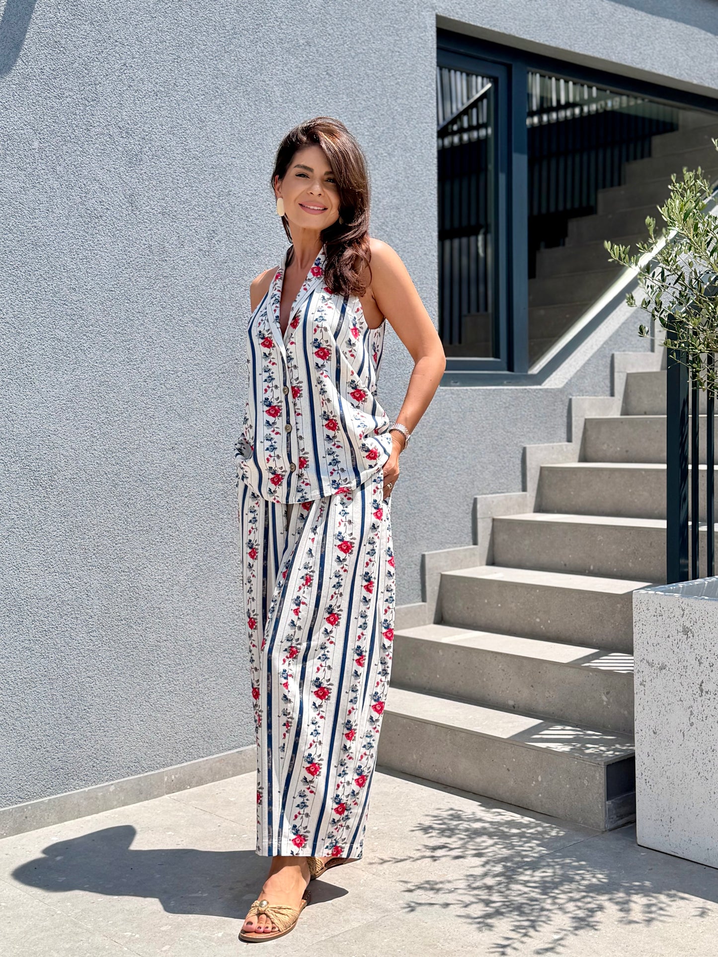 Set Lilien - Natural Navy