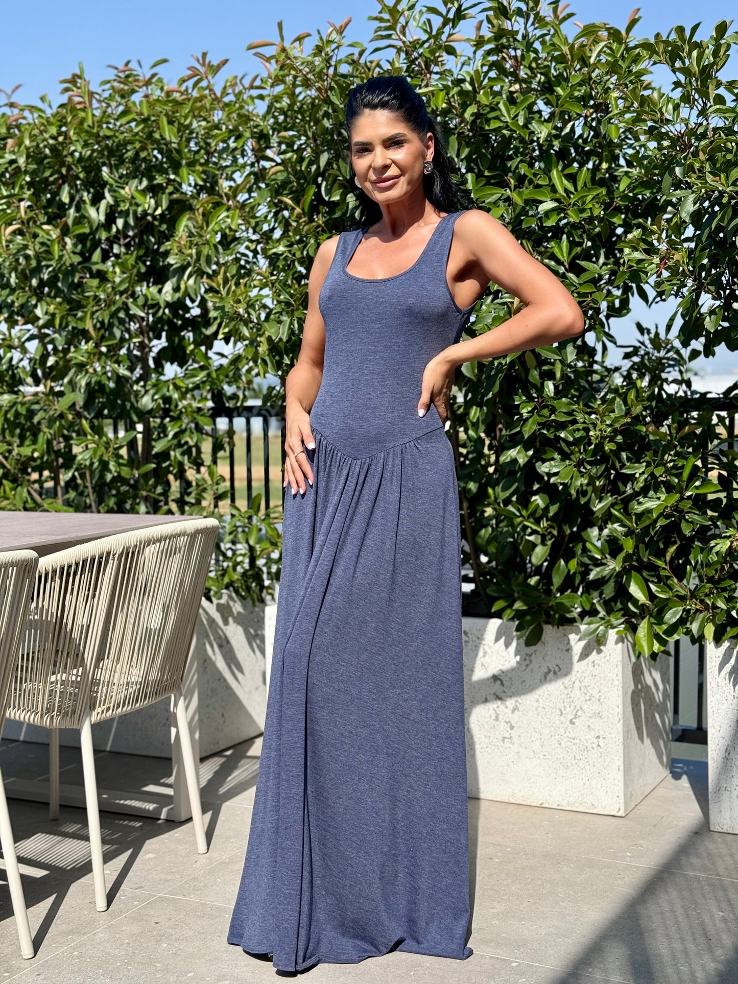 Rochie Roma - Denim