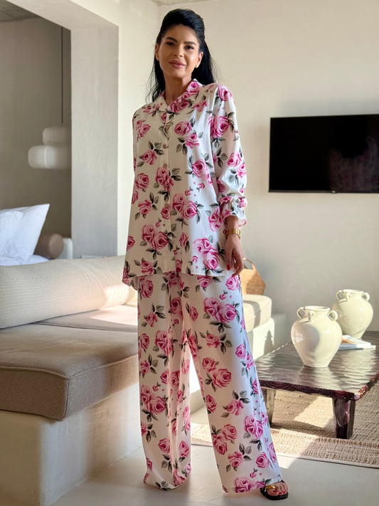 Costum Lunne - Pink Roses