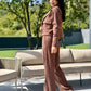 Costum Kleo - Gold Brown