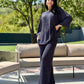 Costum Dahlia - Bleumarin