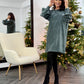 Rochie Cellie - Frosted Emerald