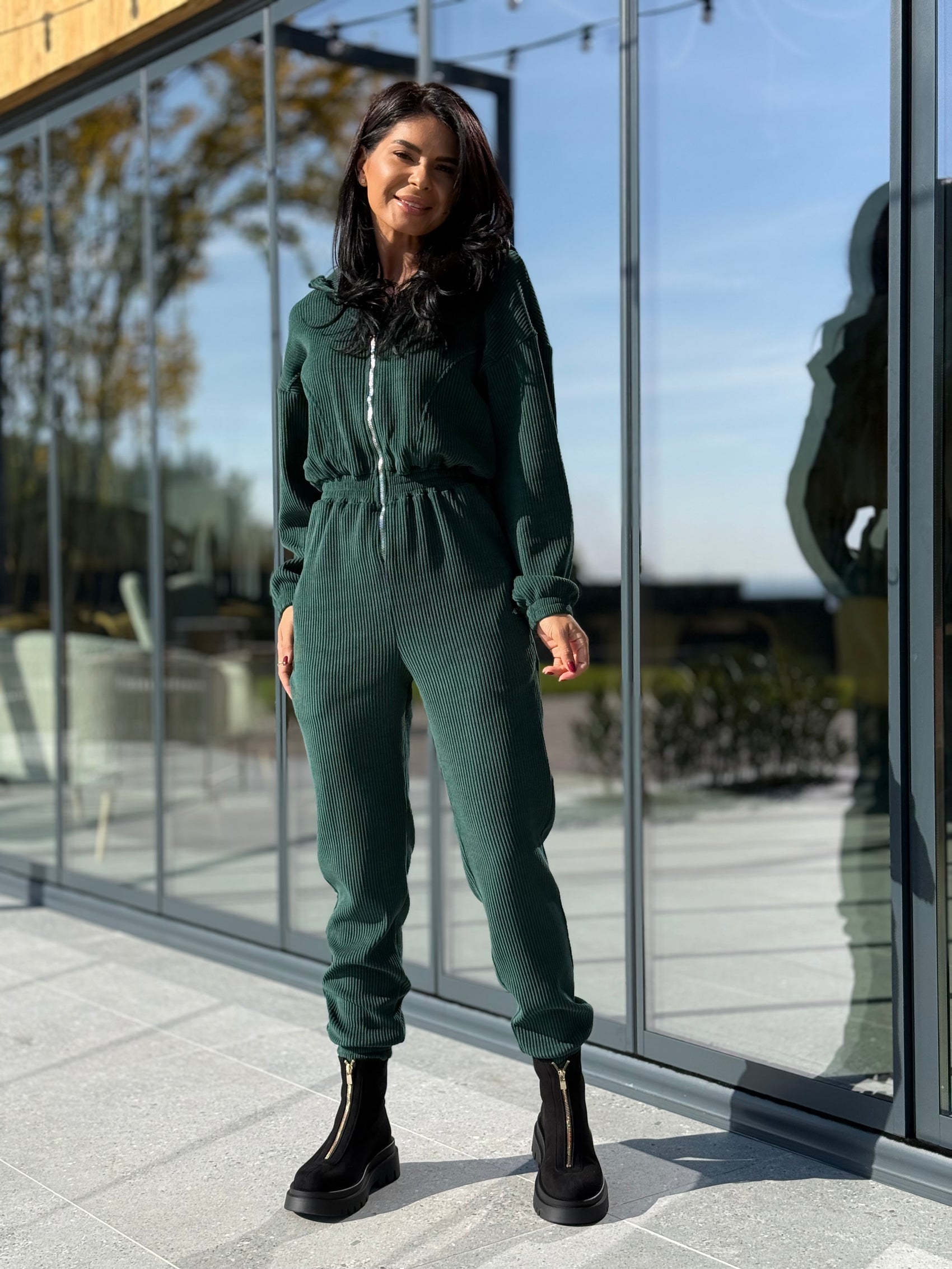 Salopeta Letty - Verde Smarald