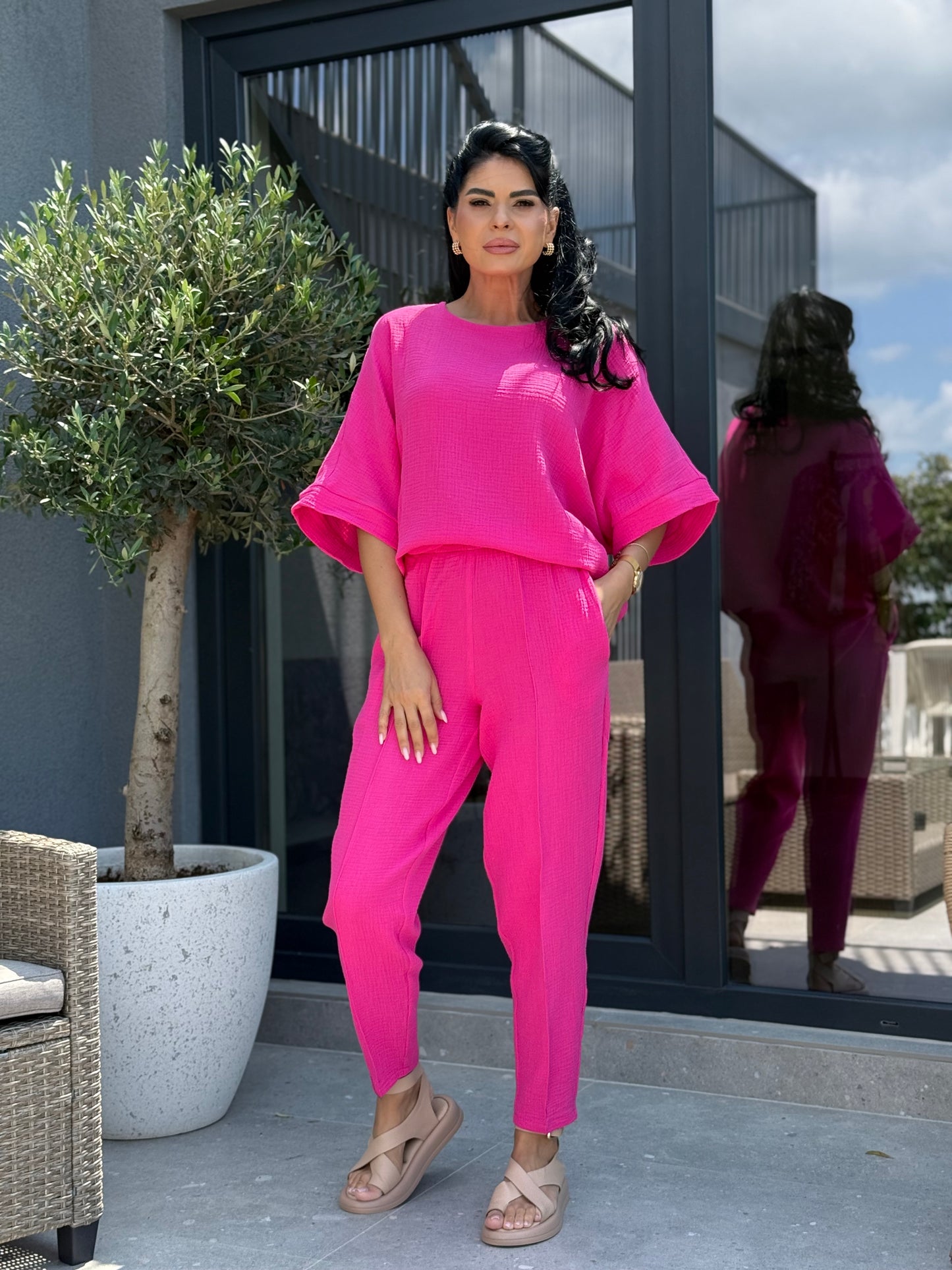 Costum Steffie - Fucsia