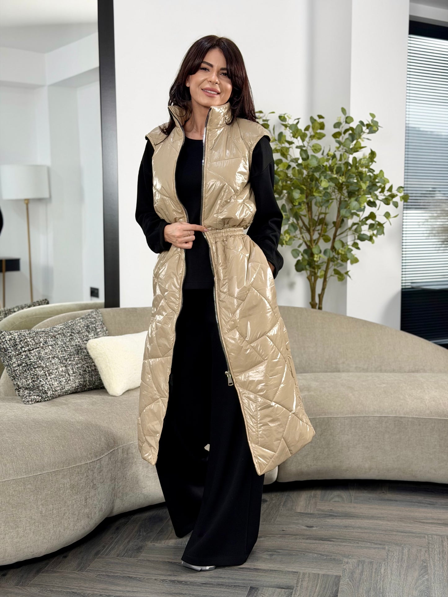 Vesta Spring - Gold Asymmetric