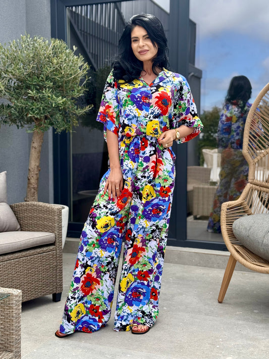 Costum Flower - Tropical Blue