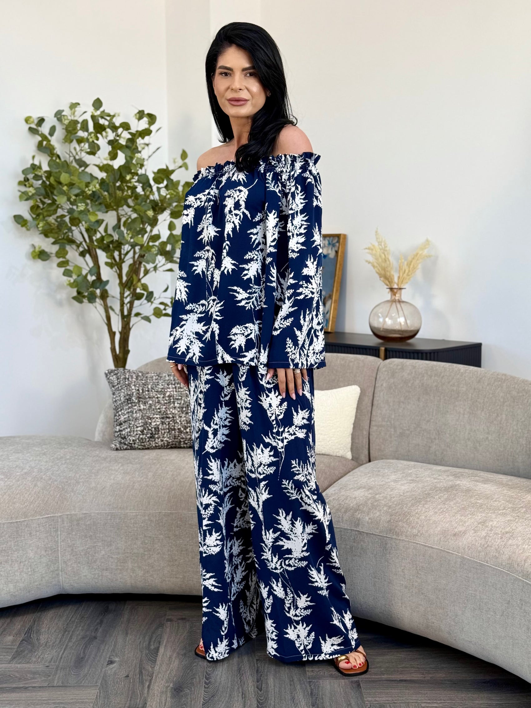 Costum Briza - Blue Leaves