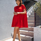 Rochie Bellagio - Coral Red