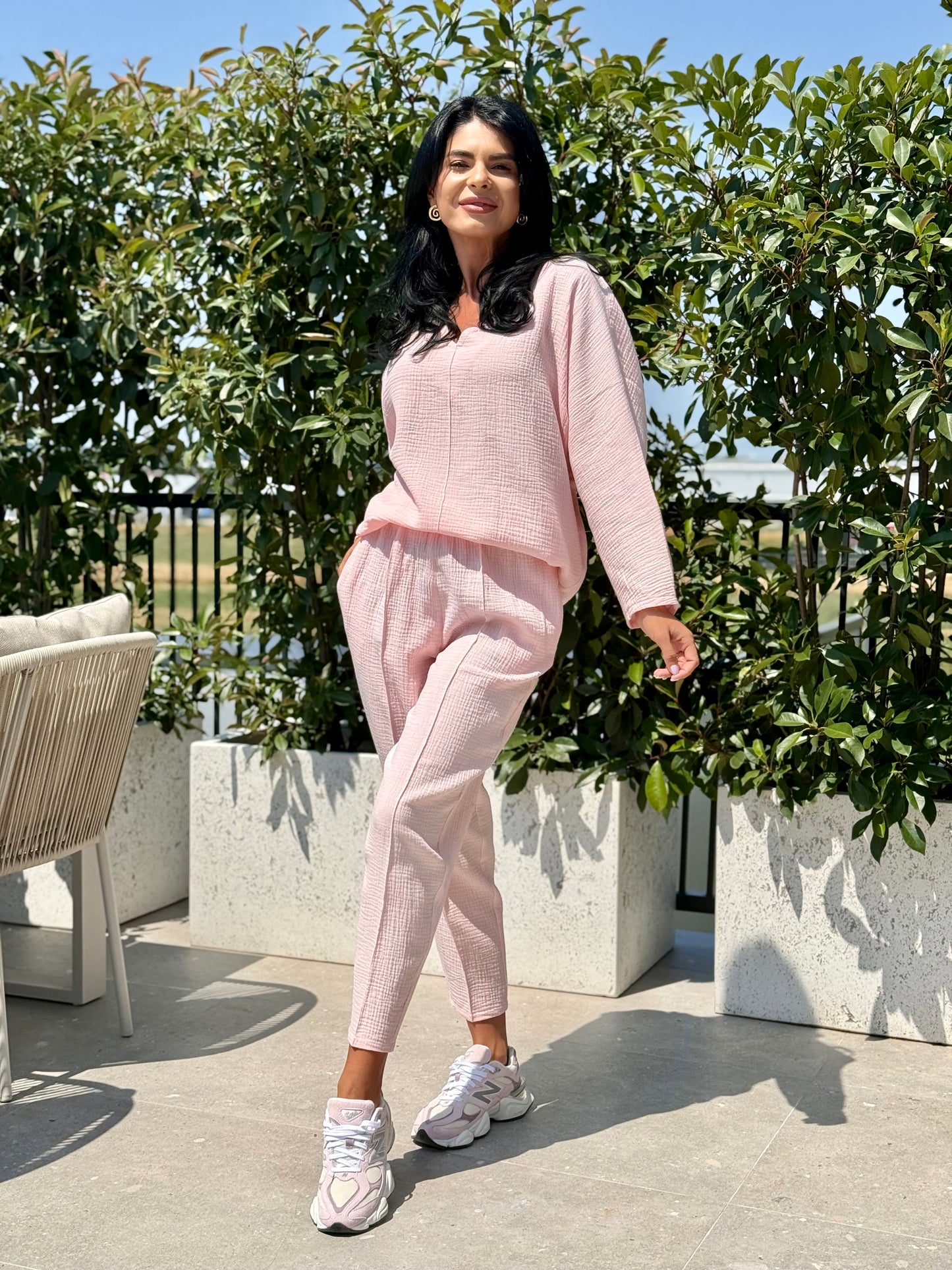 Set Muselina Vera - Roz Pal