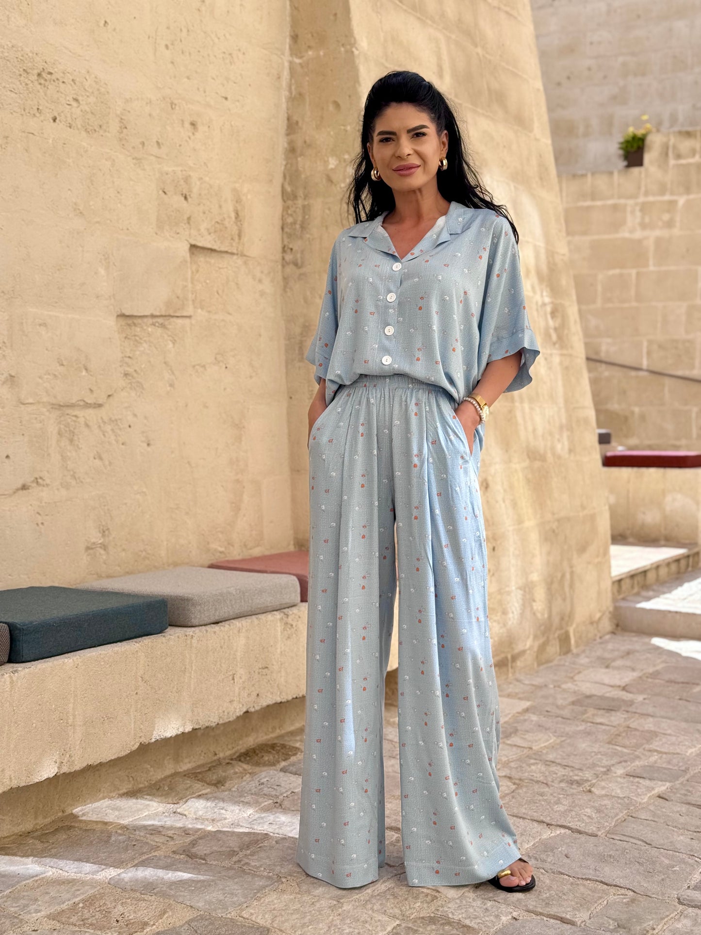 Costum Flower - Blue Flowers