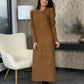 Rochie Skyler - Gold Brown