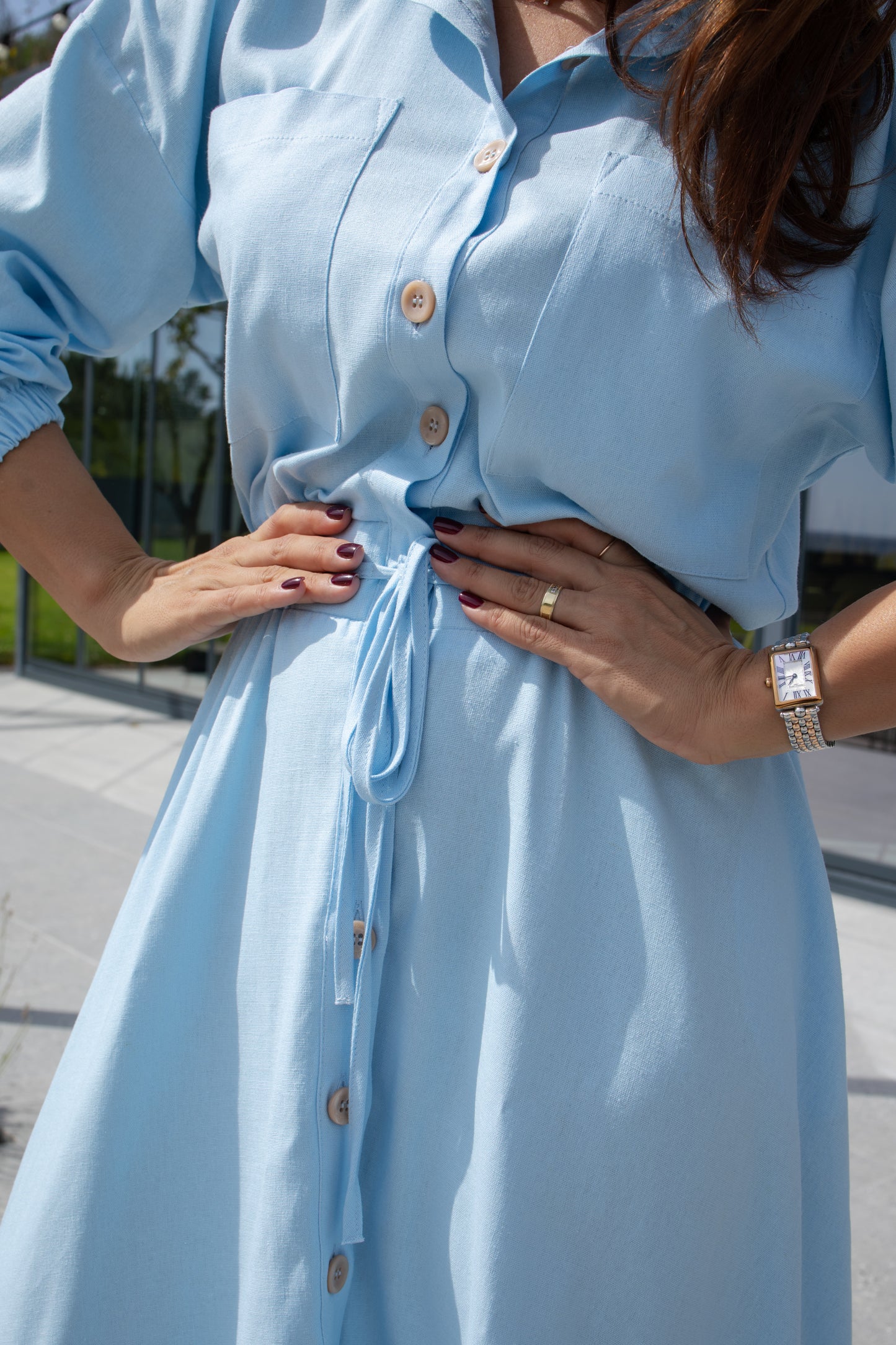 Rochie Monroe - Soft Blue