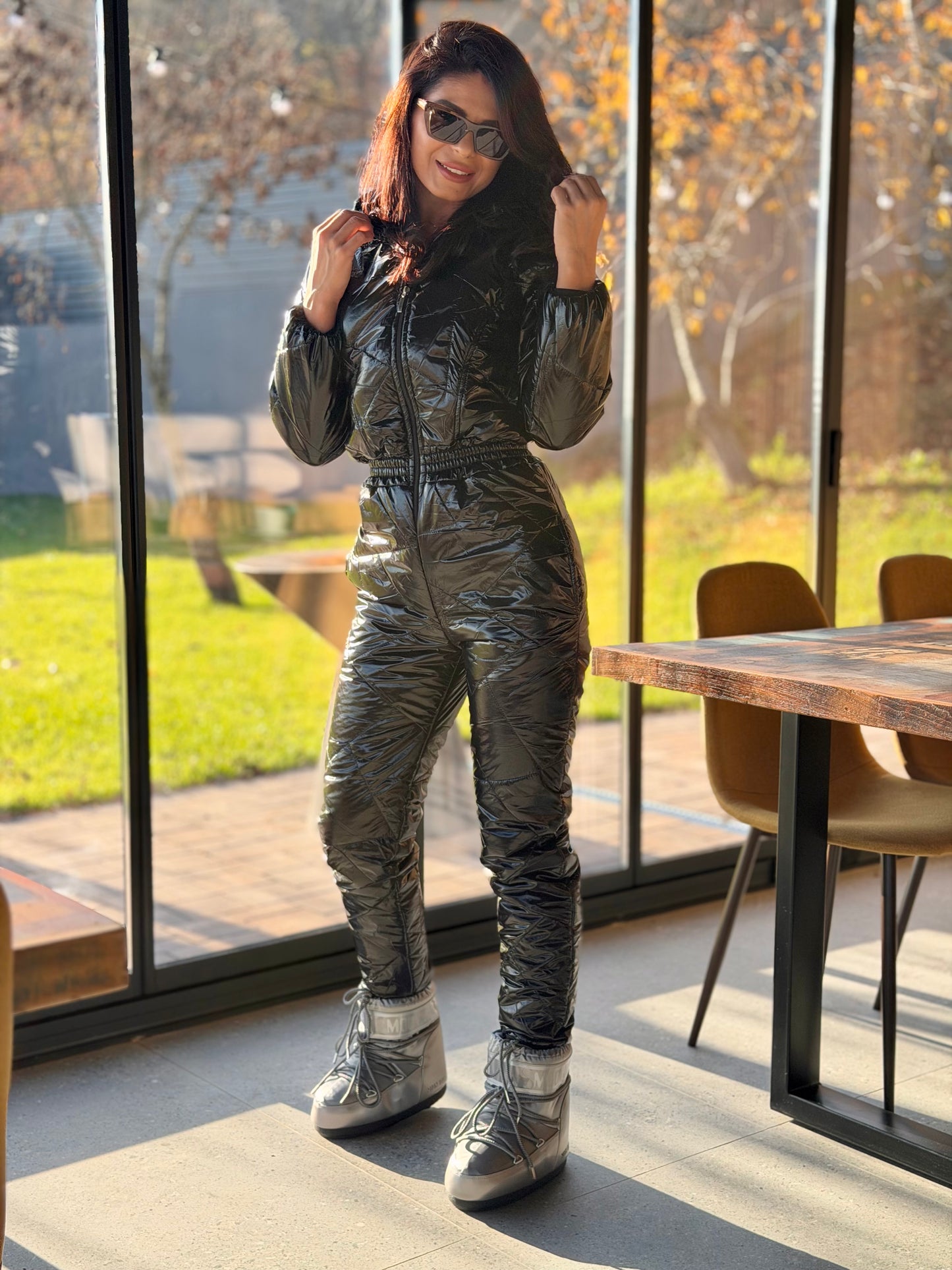 Salopeta Winter - Black Shine