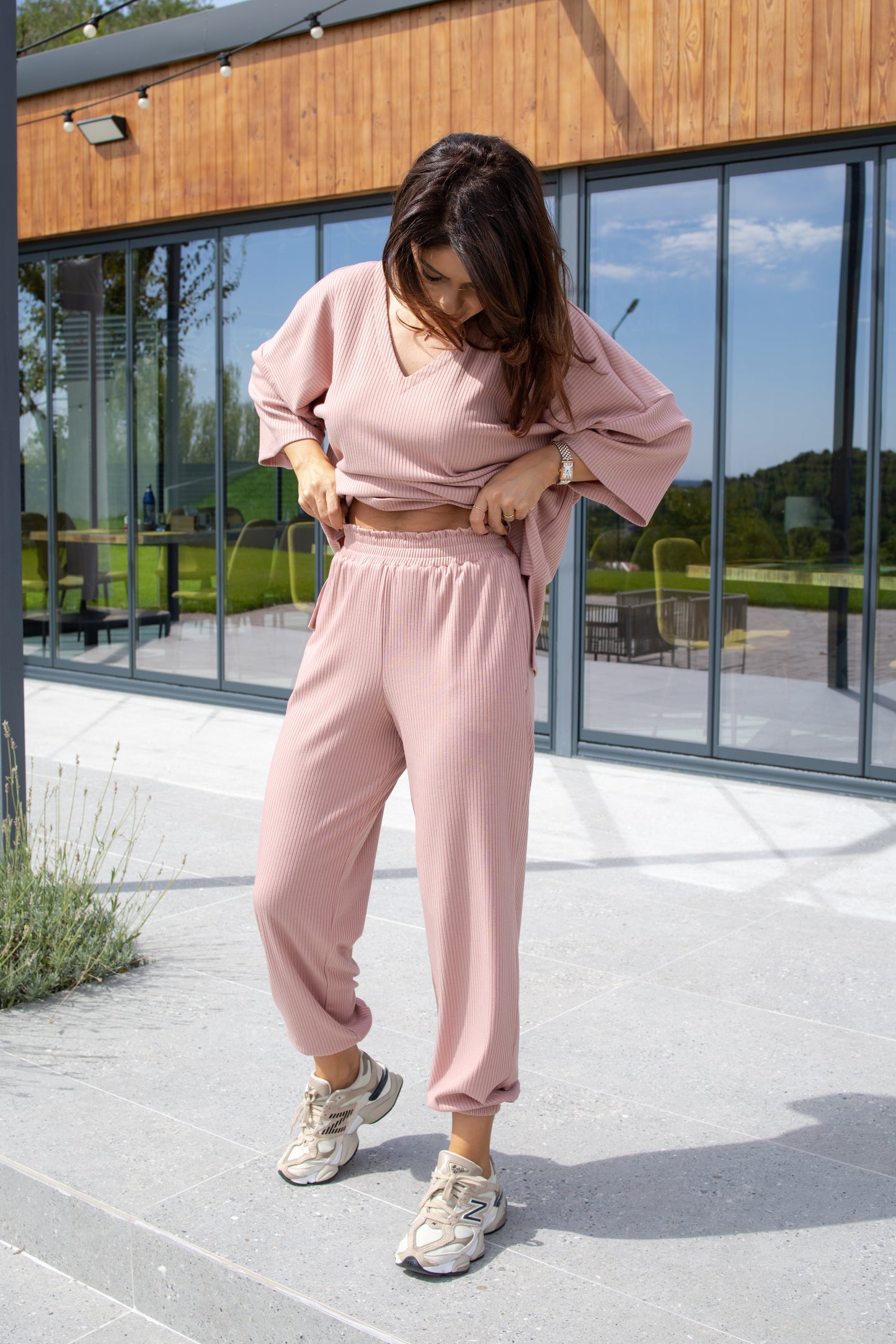 Set Tania - Powder Pink