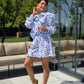 Set Muselina Indira - Baby Blue