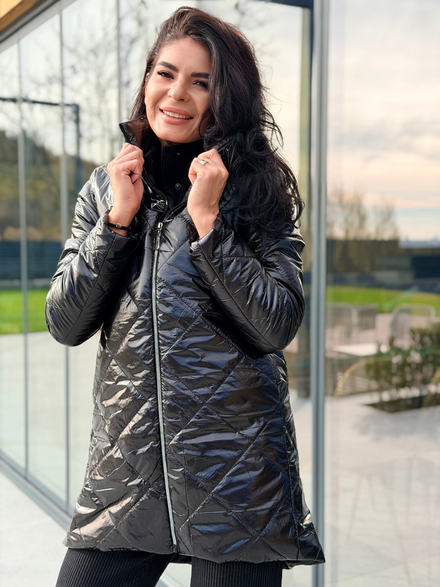 Geaca Amelia - Deep Black