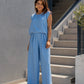 Costum Zinnia - Baby Blue