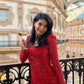 Rochie Brigitte - Rosu
