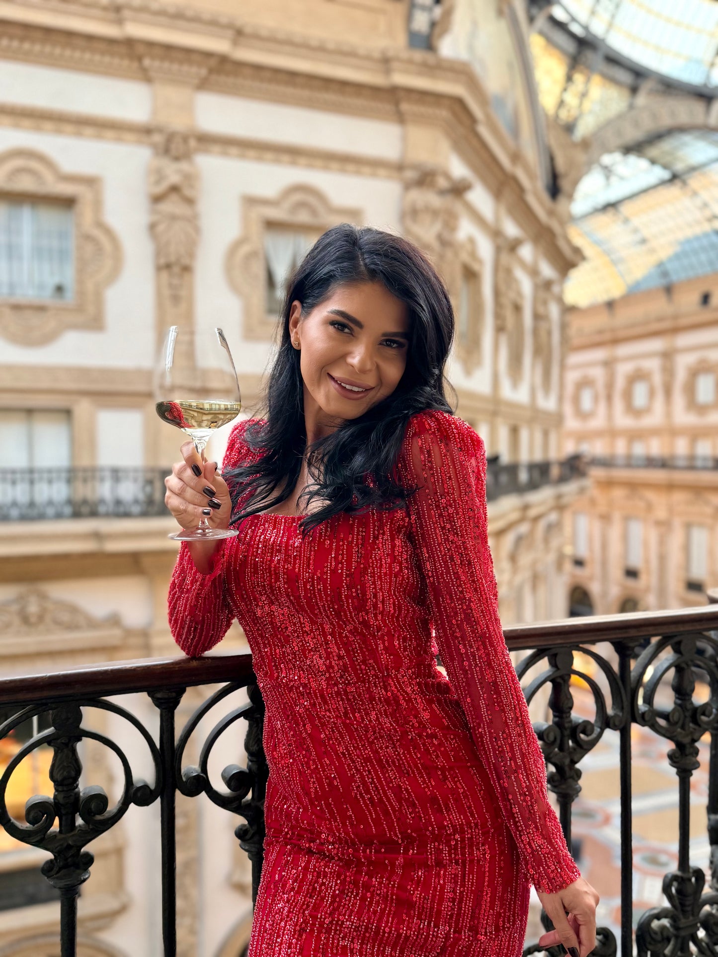 Rochie Brigitte - Rosu