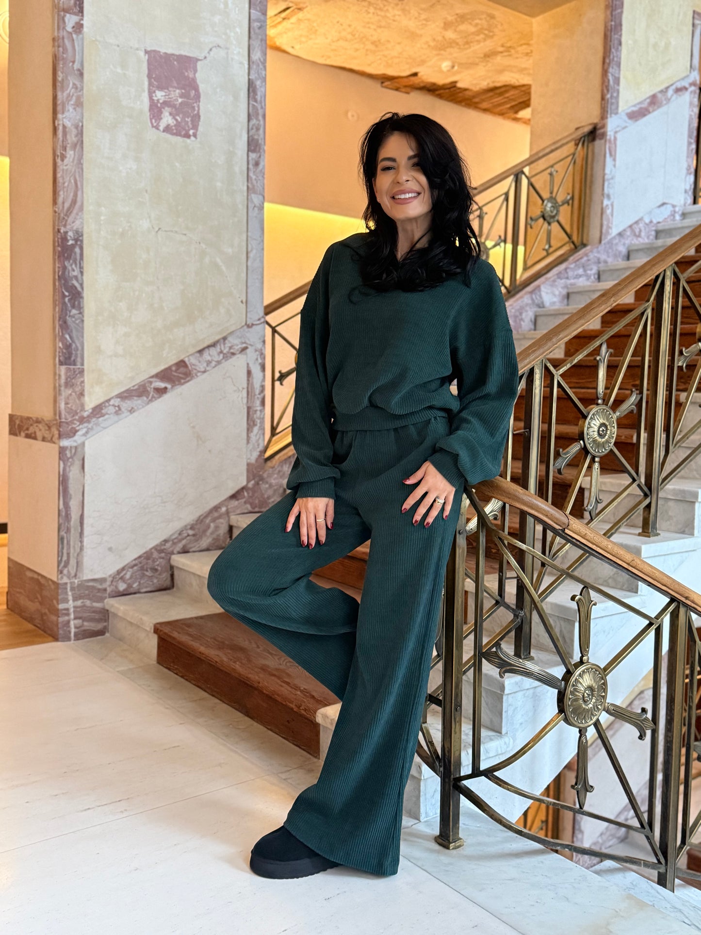 Set Melinda - Verde Smarald