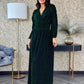 Rochie Rimma Long - Glitter Green