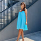 Rochie Voille - Turquoise