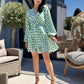 Rochie Arina -  Green Forest