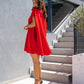 Rochie Bellagio - Coral Red