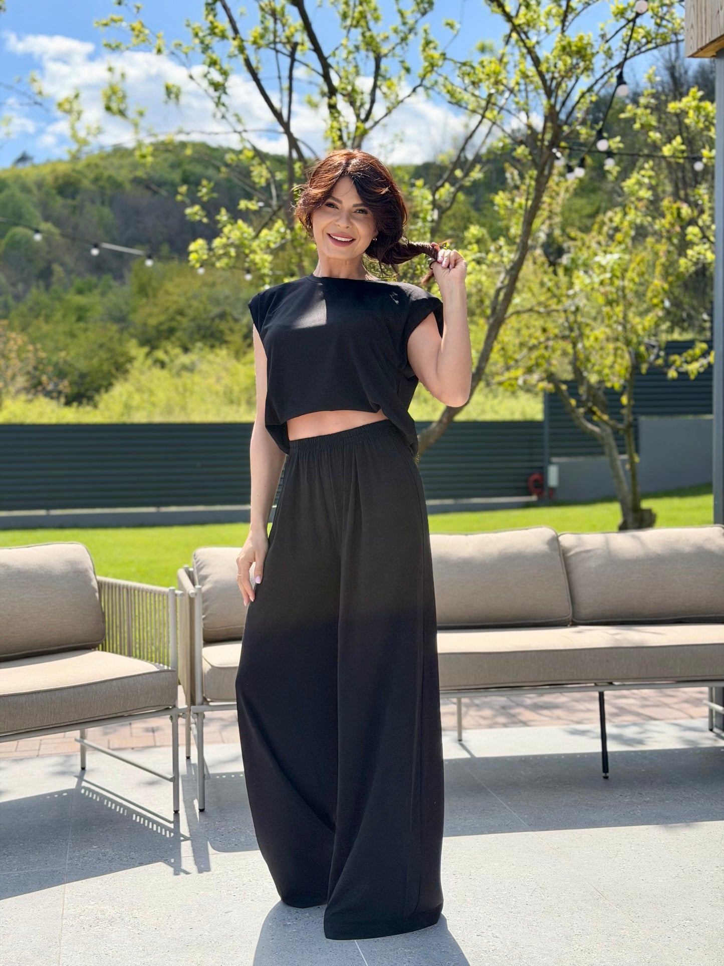 Set Zannia - Black