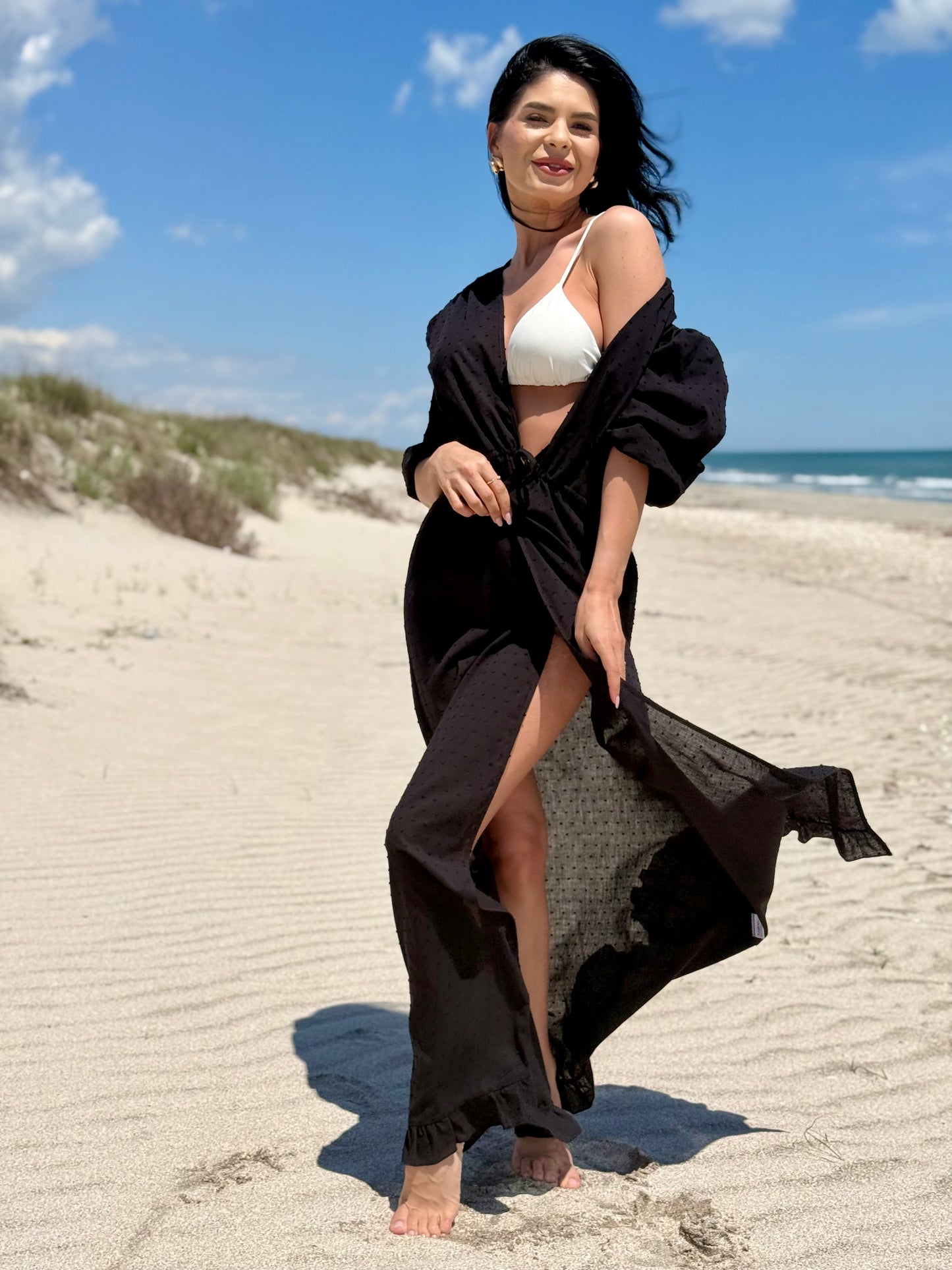 Rochie de Plaja Azure - Negru